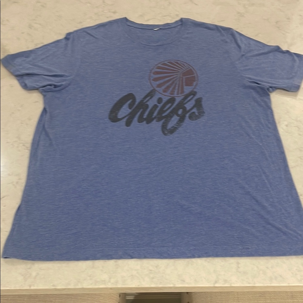 Atlanta chiefs soccer team tshirt heathered blue tshirt super soft XL